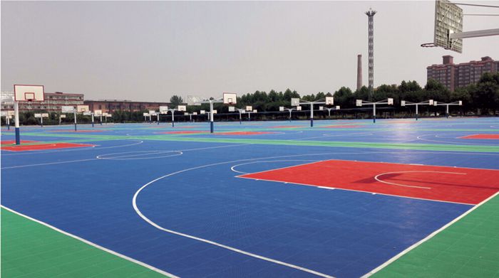 谈求吧健身器材-悬浮拼装运动球场