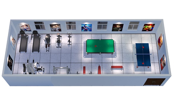 100平方健身房配置方案-广西谈求吧体育健身器材有限公司