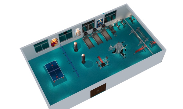 150平方健身房配置方案-广西谈求吧体育健身器材有限公司 150平方健身房配置方案-广西谈求吧体育健身器材有限公司