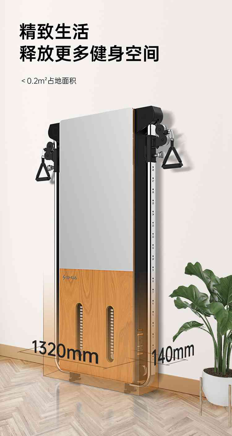 SH-G699 壁挂式拉绳训练器-广西谈求吧体育健身器材有限公司