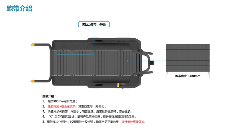 谈求吧SH-T901Z无动力跑步机-广西谈求吧体育健身器材有限公司
